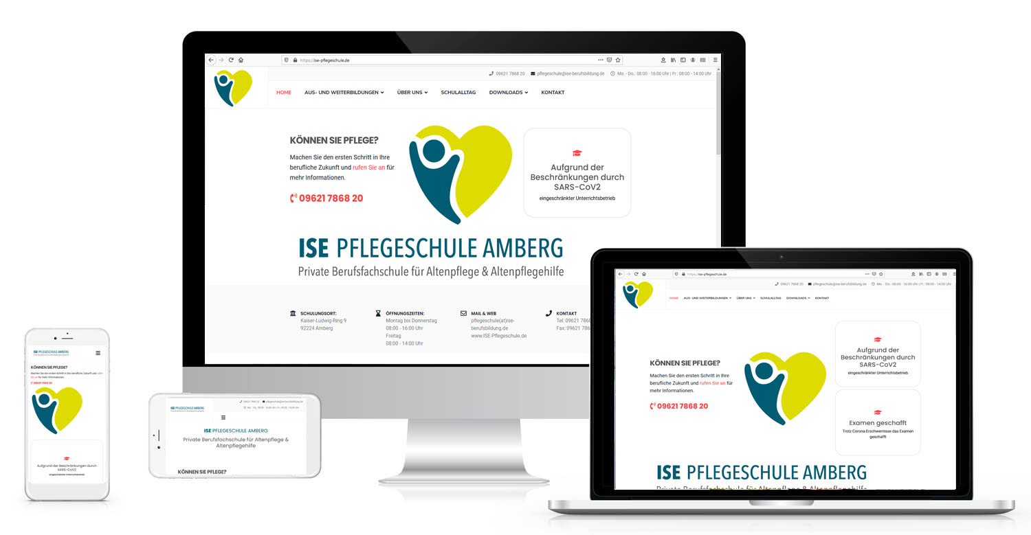 ise-pflegeschule.de